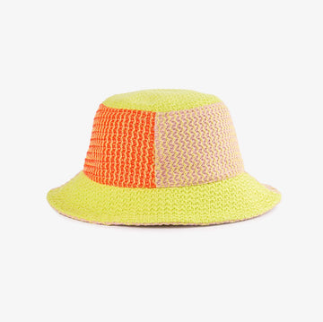 Squiggle Knit Bucket Hat - Poppy Lilac