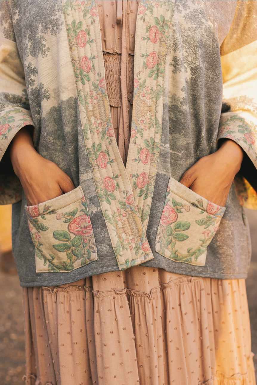Still I Rise Fleece Lined Cozy Cardigan Kimono Jacket