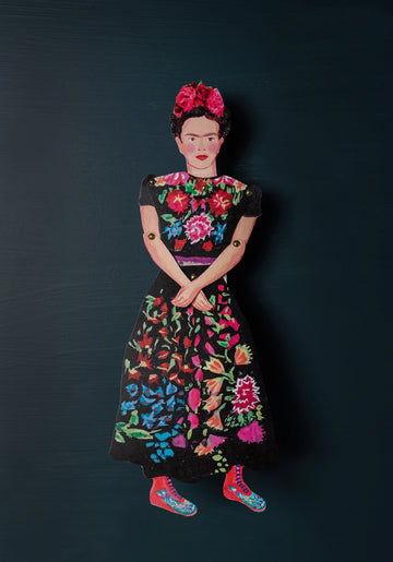 Frida Cut Out and Make Puppet
