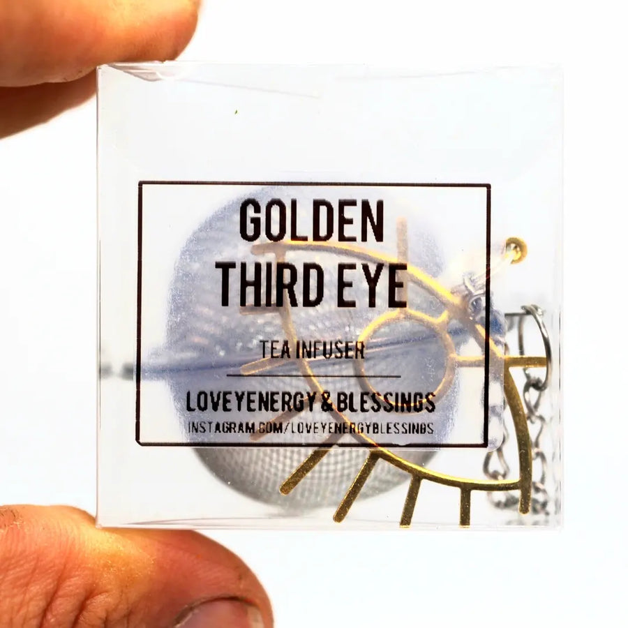 Golden Third Eye Tea Infuser